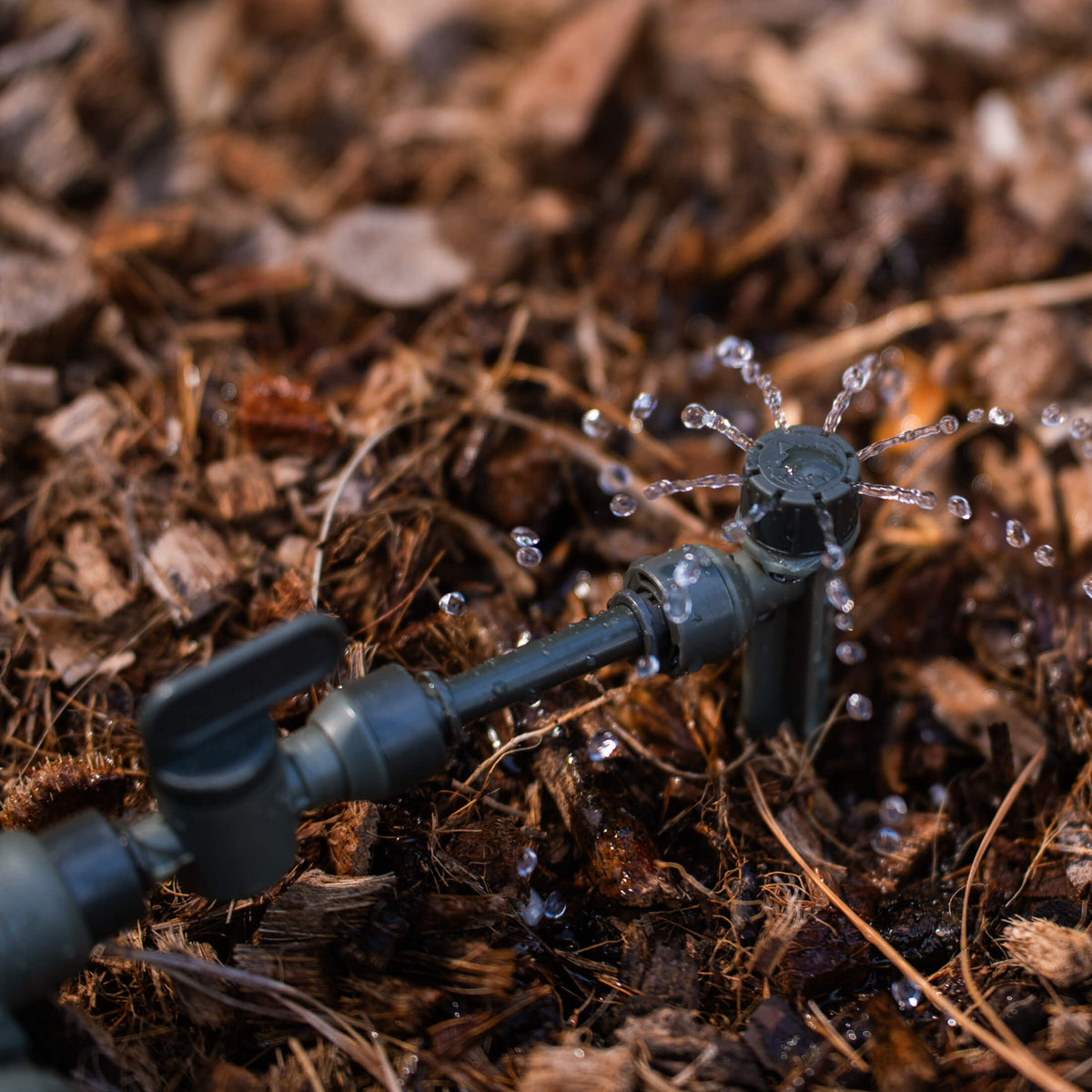 Product photo of eight-stream irrigation sprinkler