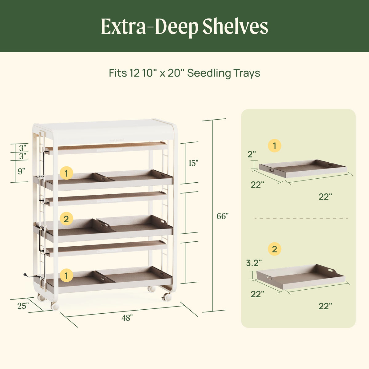 Product photo of three-light grow garden