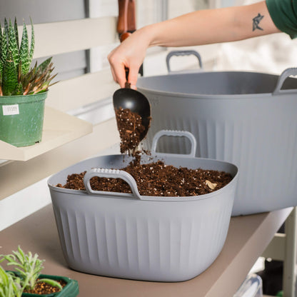 Product photo of 4-gallon garden utility tub