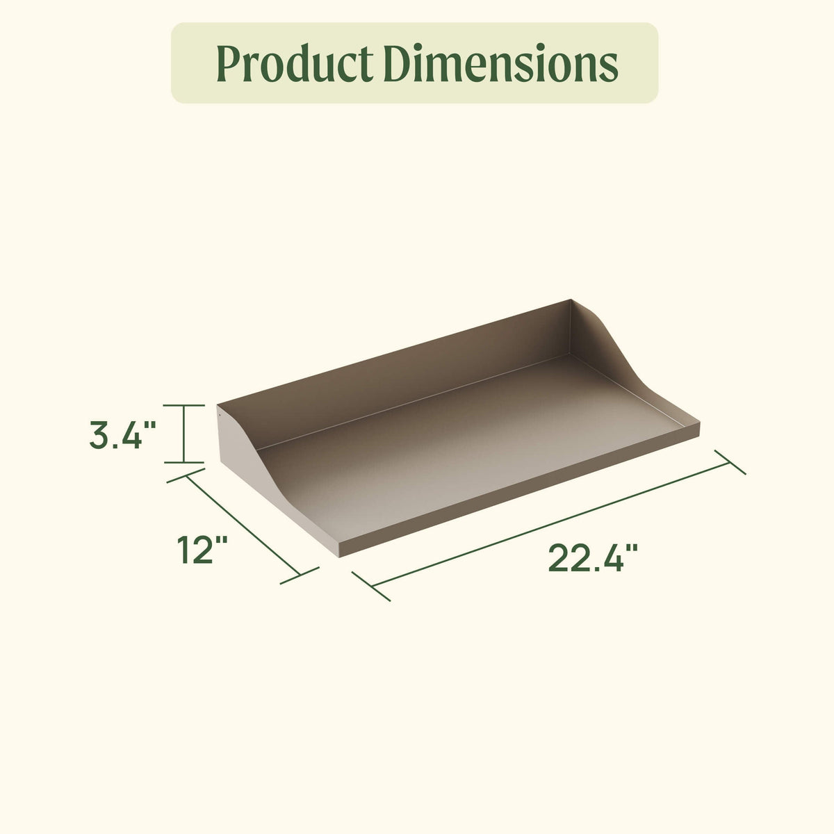 Product photo of grow light and potting tray conversion kit