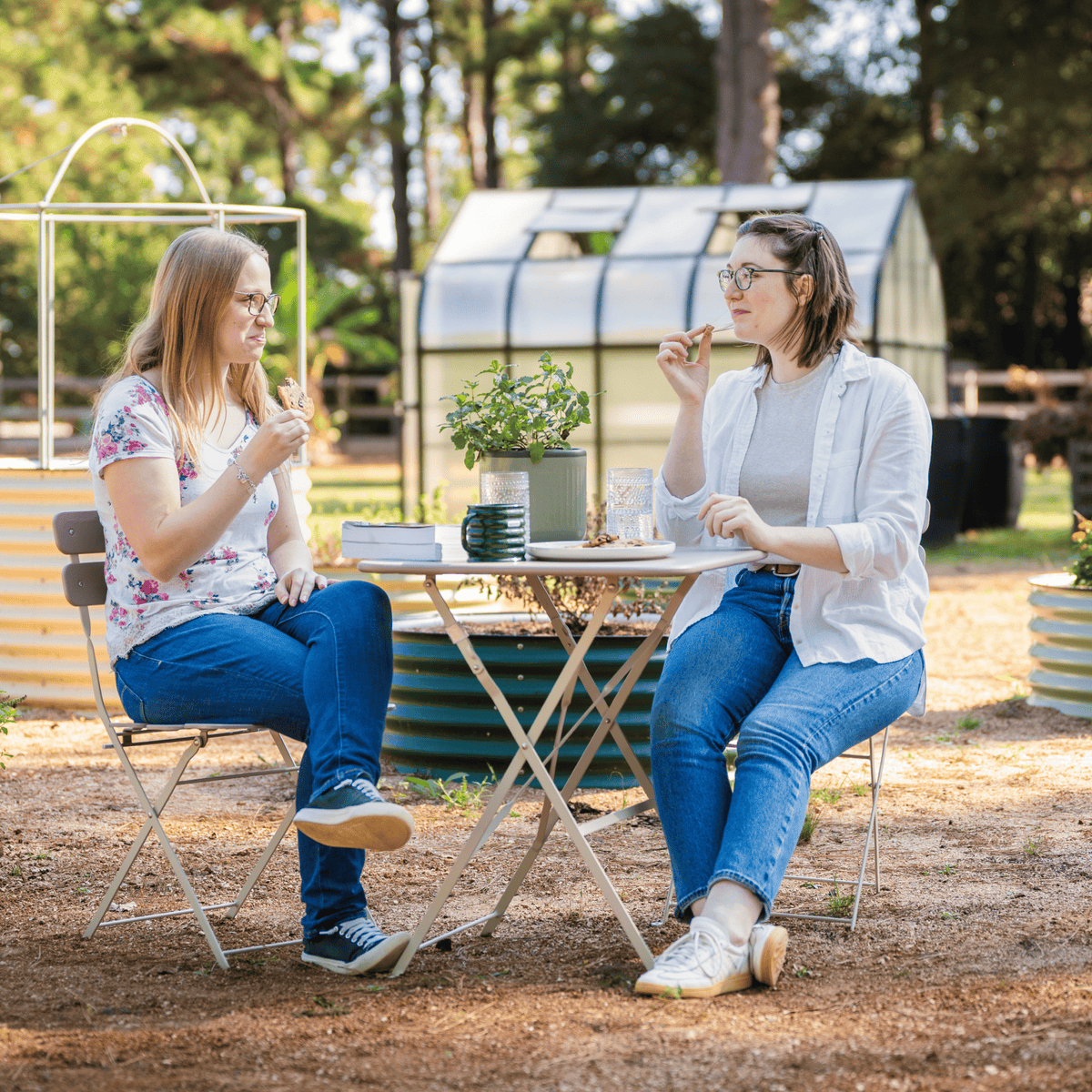 Product photo of outdoor bistro table and chairs