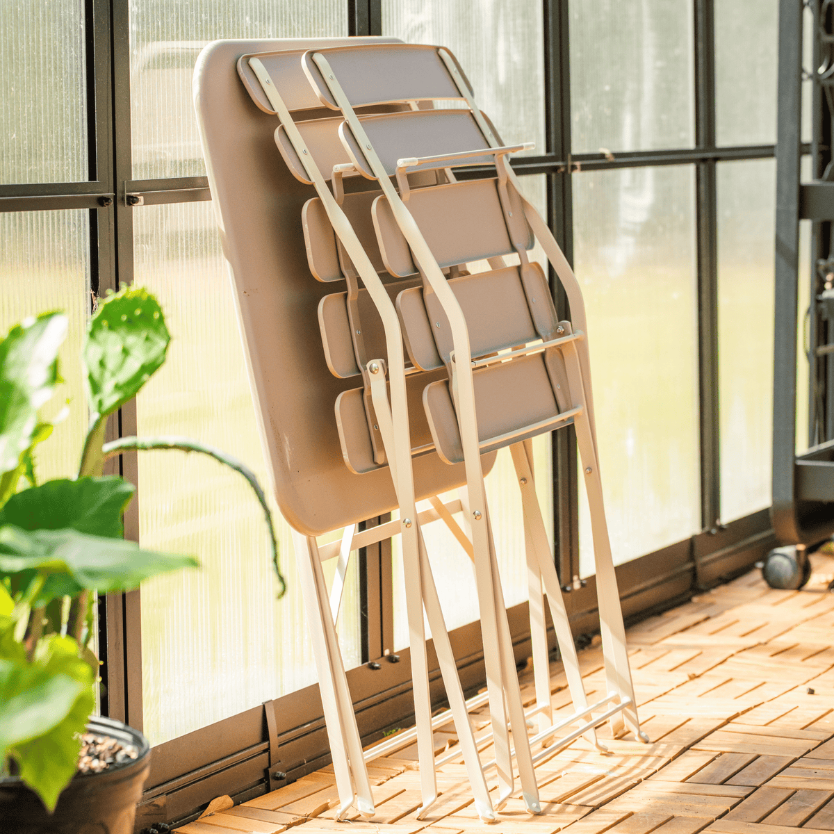 Product photo of outdoor bistro table and chairs