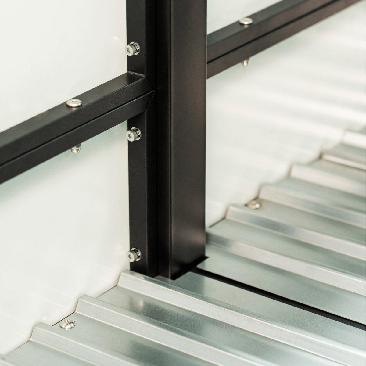 Product photo of woodgrain elevated bed, 24 x 72 inches