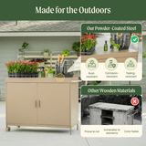 Product photo of garden workstation cabinet