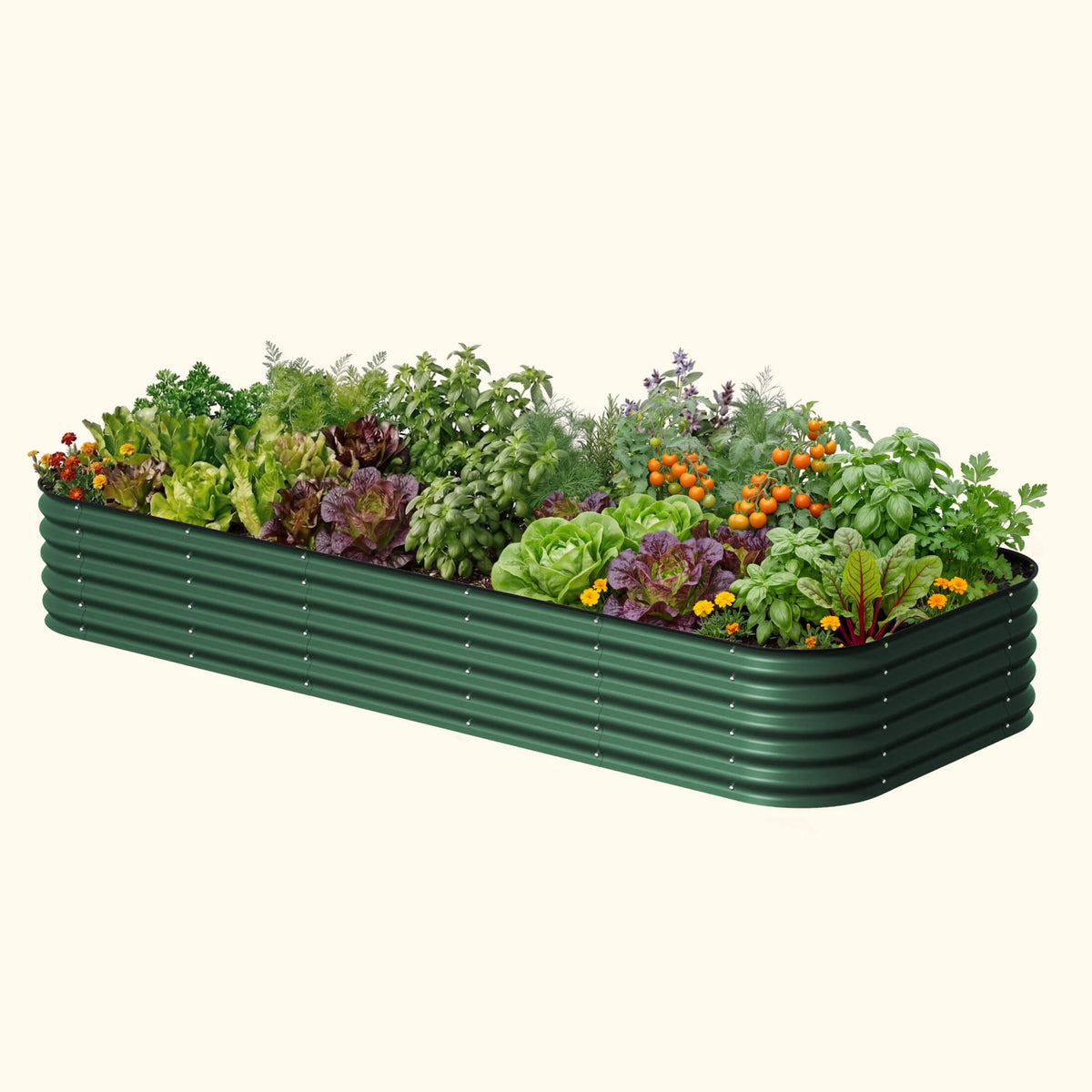 17-Inch-Tall Modular Metal Raised Bed