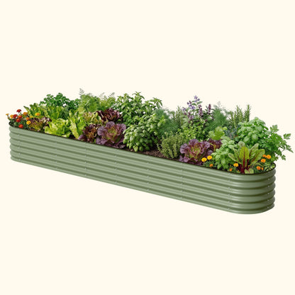 17-Inch-Tall Modular Metal Raised Bed