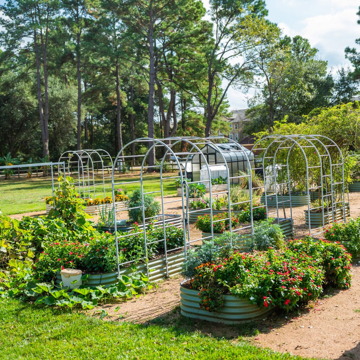 17-Inch-Tall Modular Metal Raised Bed