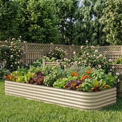 17-Inch-Tall Modular Metal Raised Bed