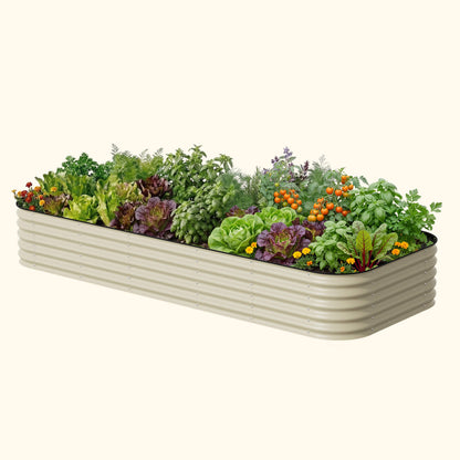 17-Inch-Tall Modular Metal Raised Bed