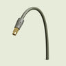 Adjustable Mist Nozzle for Irrigation on a soft green background