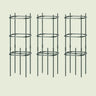 Adjustable Tomato Tower 3-Pack on a soft green background