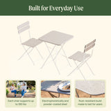 Product photo of outdoor bistro table and chairs
