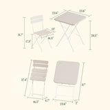 Product photo of outdoor bistro table and chairs