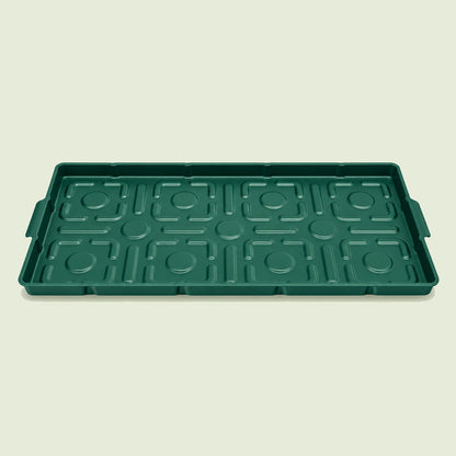 Bottom Watering Tray, 10 x 20 Inches on a soft green background