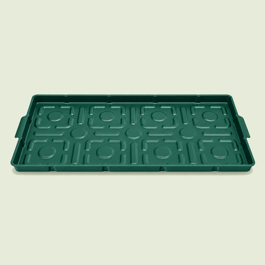 Bottom Watering Tray, 10 x 20 Inches on a soft green background