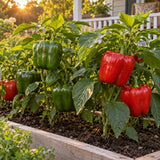 California Wonder Sweet Pepper Seeds growing in a home garden
