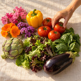Coastal California Garden Seed Bundle harvest up close