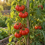 Costoluto Genovese Tomato Seeds growing in a home garden