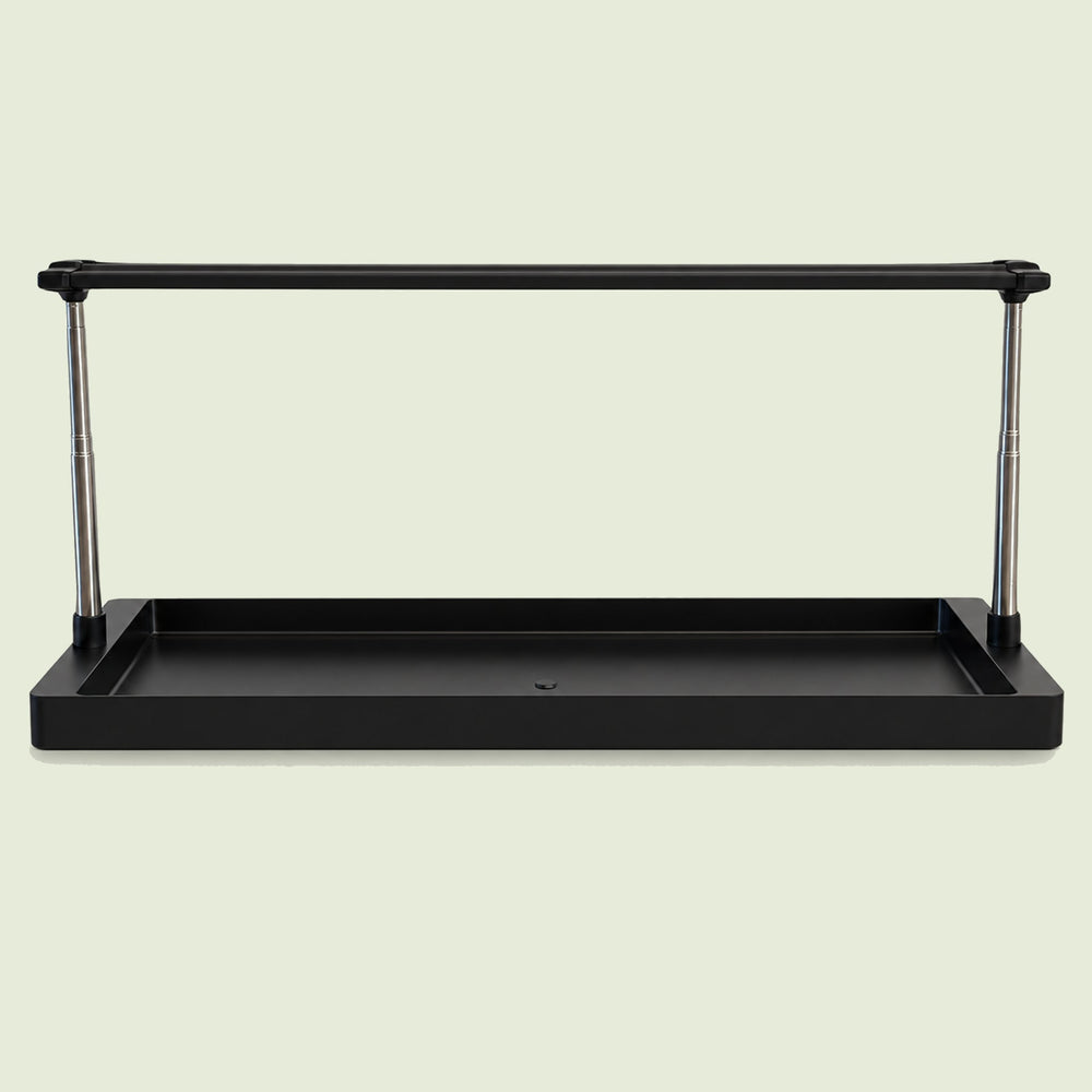 Countertop Grow Light With Tray on a soft green background
