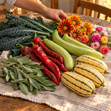 Desert West Garden Seed Bundle harvest up close