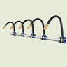 DIY Drip Watering Kit on a soft green background