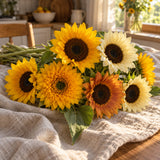 Florist's Sunny Bouquet Sunflower Seeds harvest up close