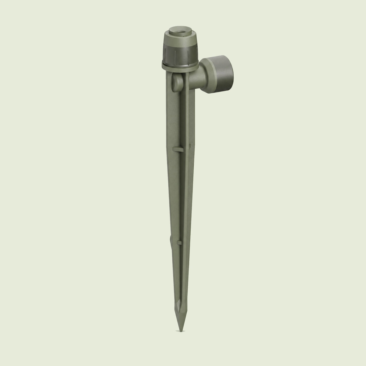 Fountain Sprinkler for Irrigation on a soft green background