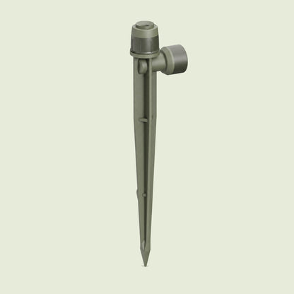 Fountain Sprinkler for Irrigation on a soft green background