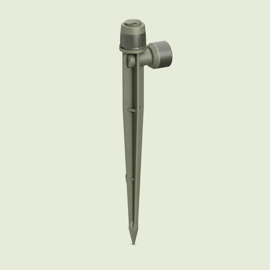Fountain Sprinkler for Irrigation on a soft green background
