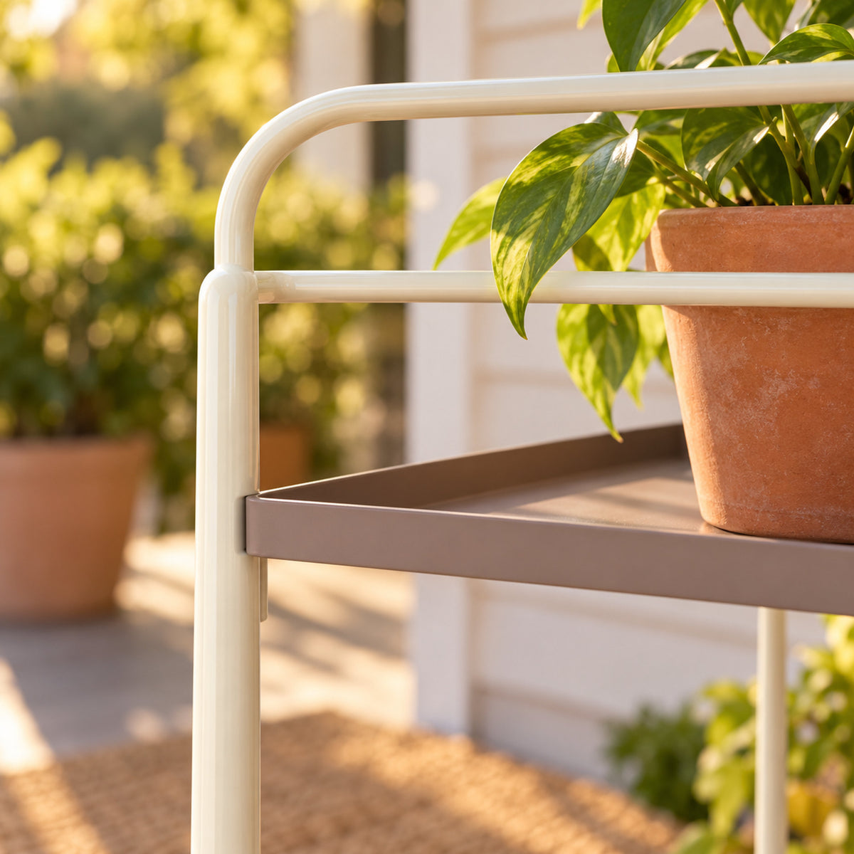 Four-Tier Plant Stand detail
