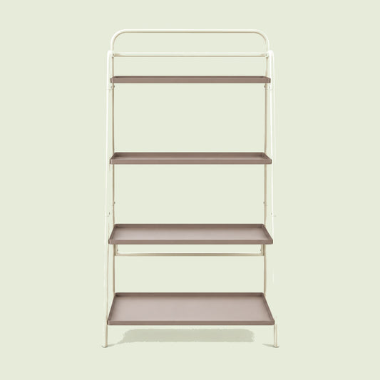 Four-Tier Plant Stand on a soft green background