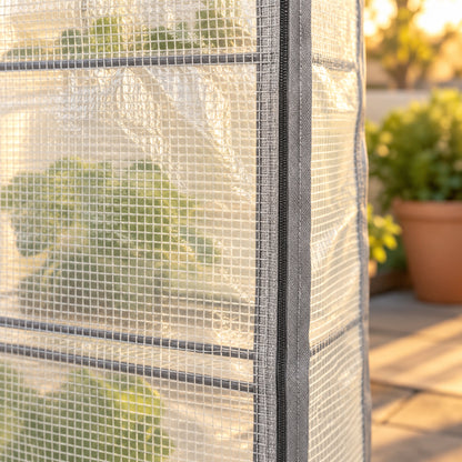 Frost Cover and Trellis for 21 x 24 Inch Planter detail