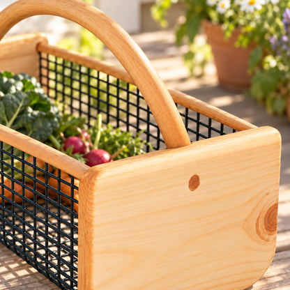 Garden Harvest Basket detail