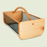 Garden Harvest Basket on a soft green background
