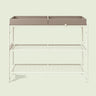 Garden Potting Table on a soft green background