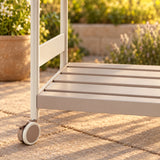 Garden Workstation Table detail