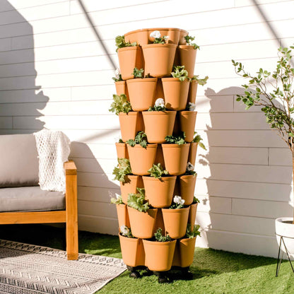Product image of seven tier vertical planter