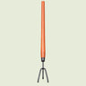 Long-Handle Garden Bed Cultivator on a soft green background