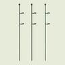 Loop Single-Stem Plant Supports, 3 Pack on a soft green background
