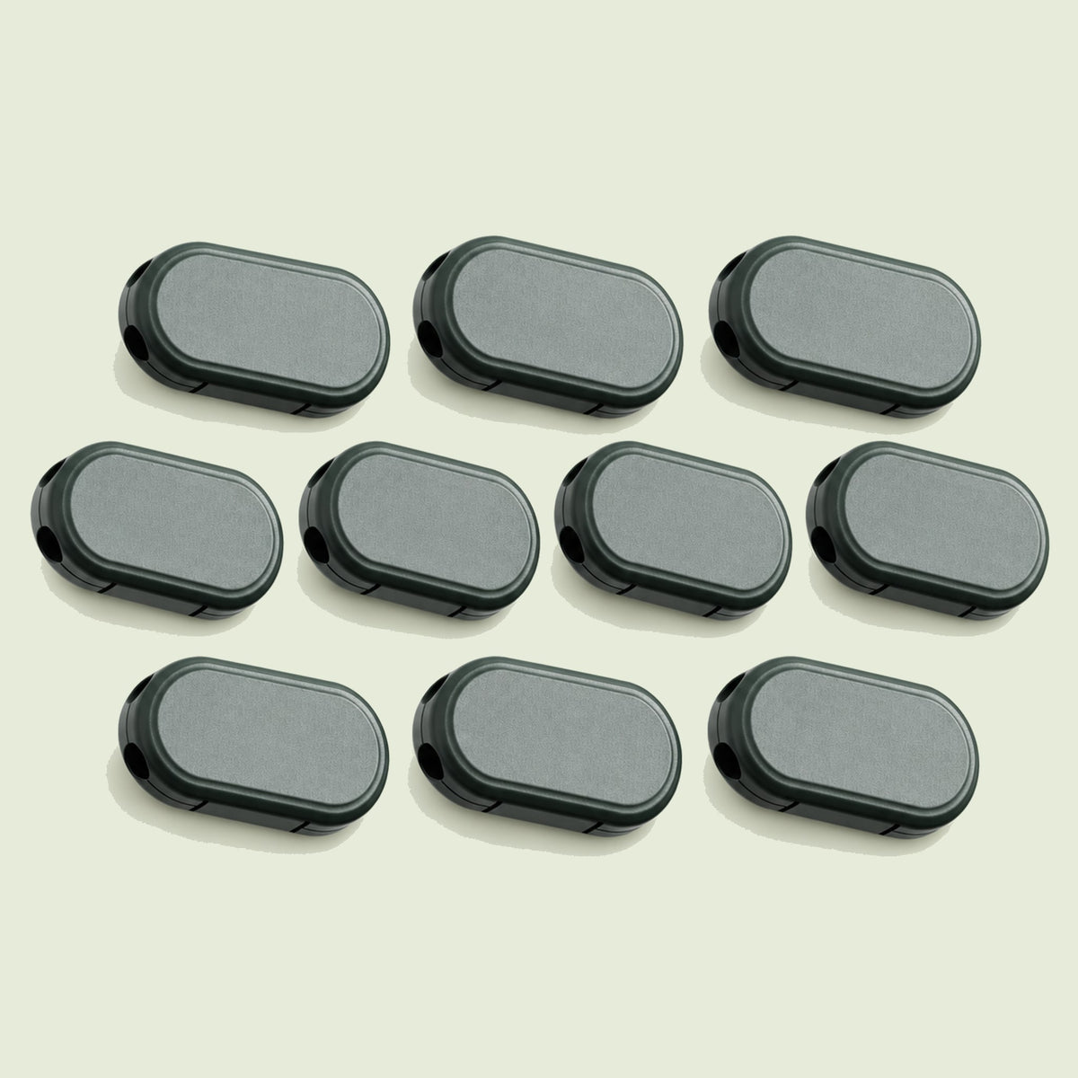 Modular Plant Cage Connectors, 10 Pack on a soft green background
