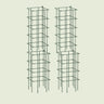 Modular Square Tomato Cages, 11.5 Inches on a soft green background