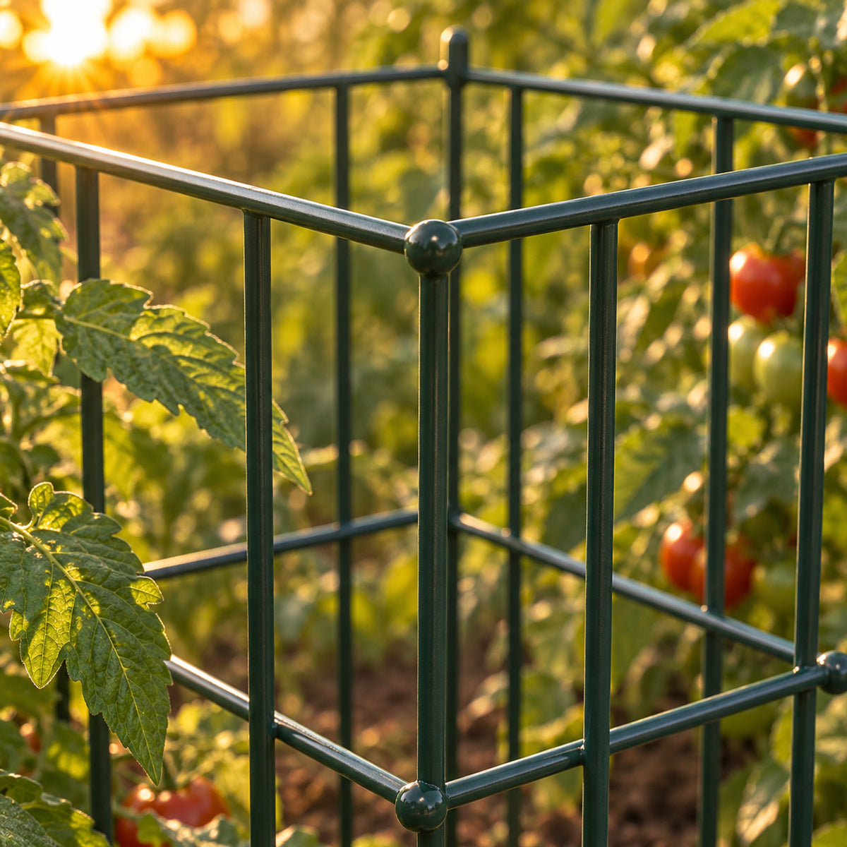 Modular Square Tomato Cages, 14.5 Inches detail