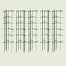 Modular Triangle Tomato Cages, 14.5 Inches on a soft green background