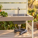 Outdoor Garden Sink Station detail