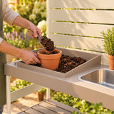 Outdoor Potting Bench detail