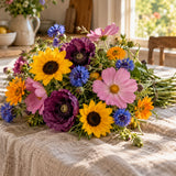 Pollinator Garden Flower Mix Seeds harvest up close