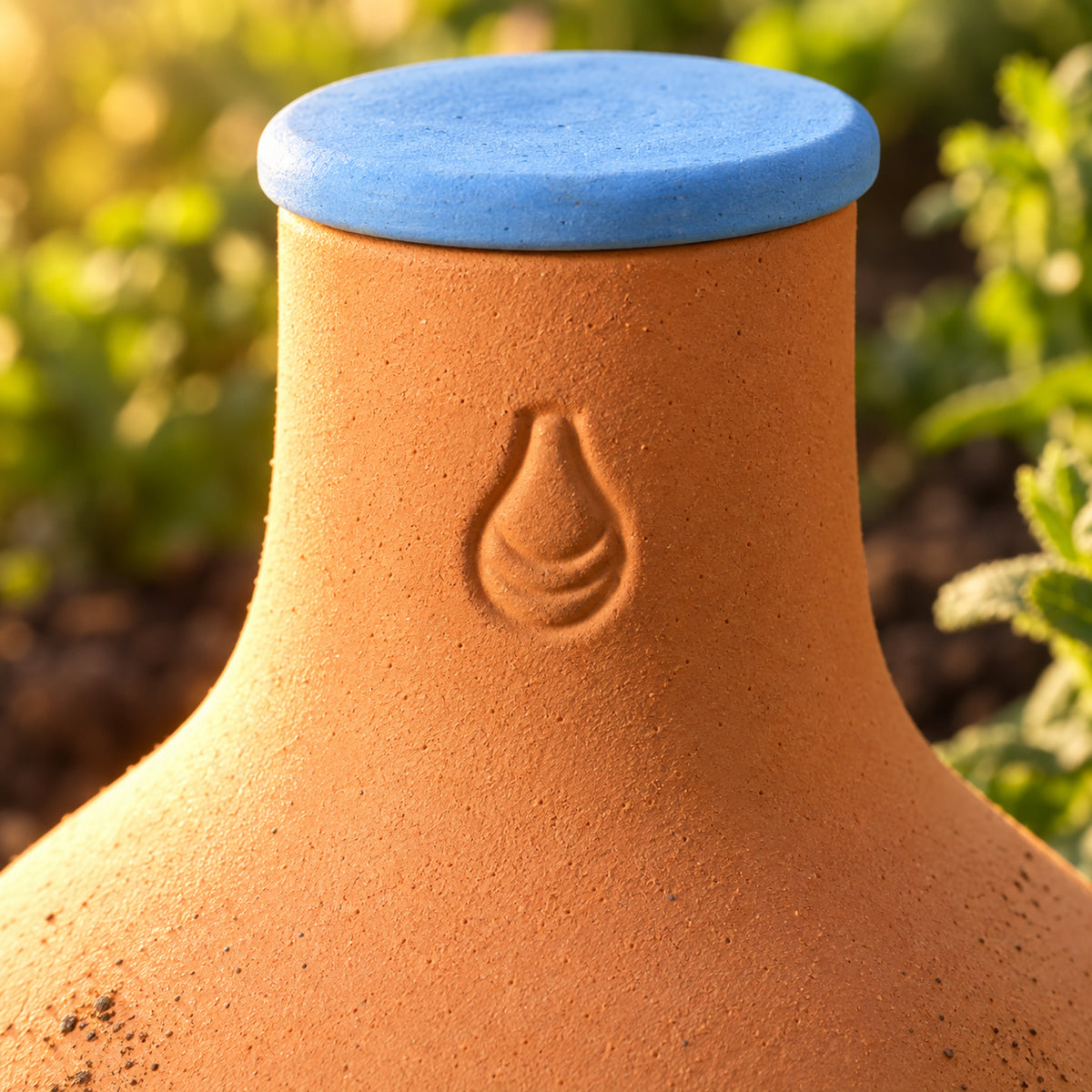 Porous Clay Watering Pot detail