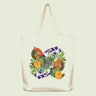 Recycled Cotton Garden Tote on a soft green background