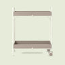 Rolling Garden Potting Cart on a soft green background