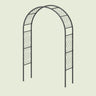Round Lattice Garden Arch on a soft green background